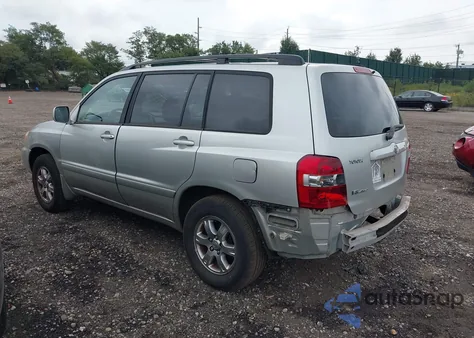 2005 Toyota Highlander V6 z USA, uszkodzony, nr VIN JTEEP21A850099383